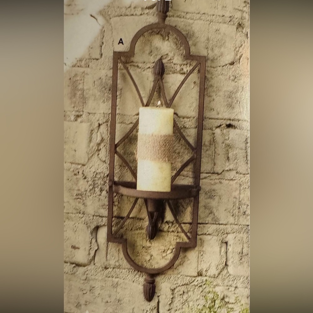 Rustic Cordova Wall Sconces. TWO, Southern Living at Home
